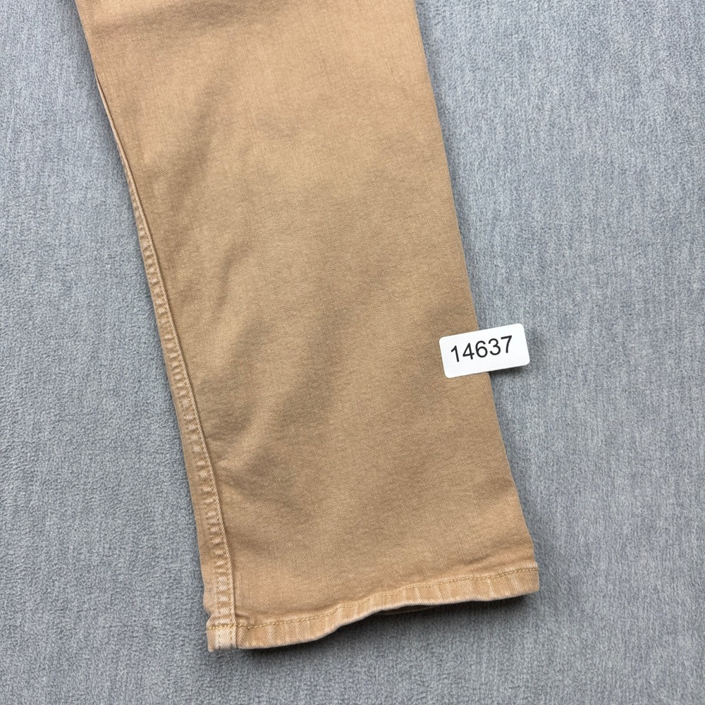 LL Bean Beanflex Jeans Mens 34X28 Tan Classic Fit Straight Leg Pants 511182 - Picture 13 of 13
